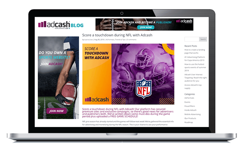 sports blog monetization