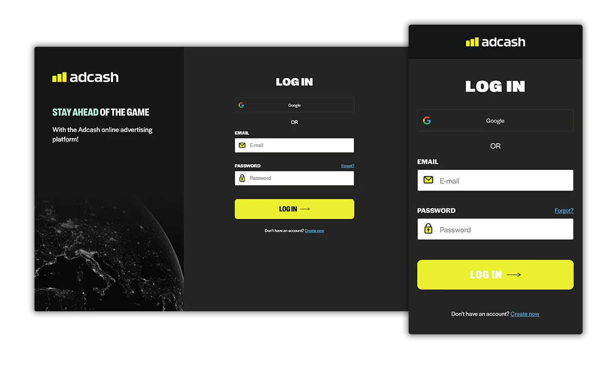 platform dashboard