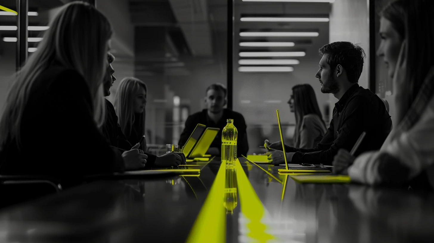 visual of a meeting room