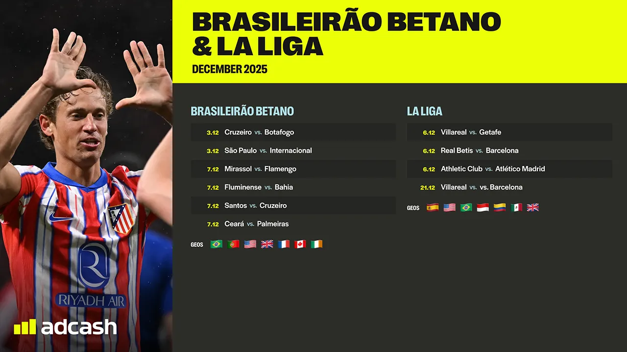 Brazil Serie A & La Liga Key Dates December 2025