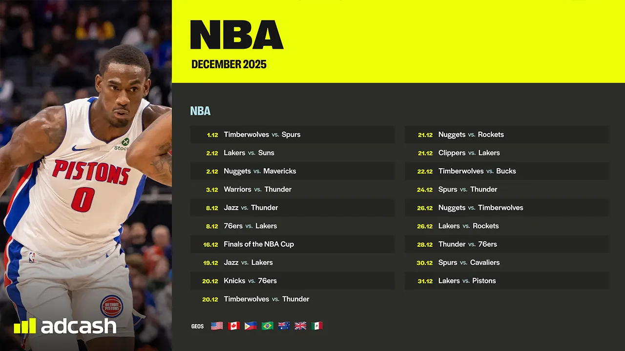 NBA Key Dates December 2025