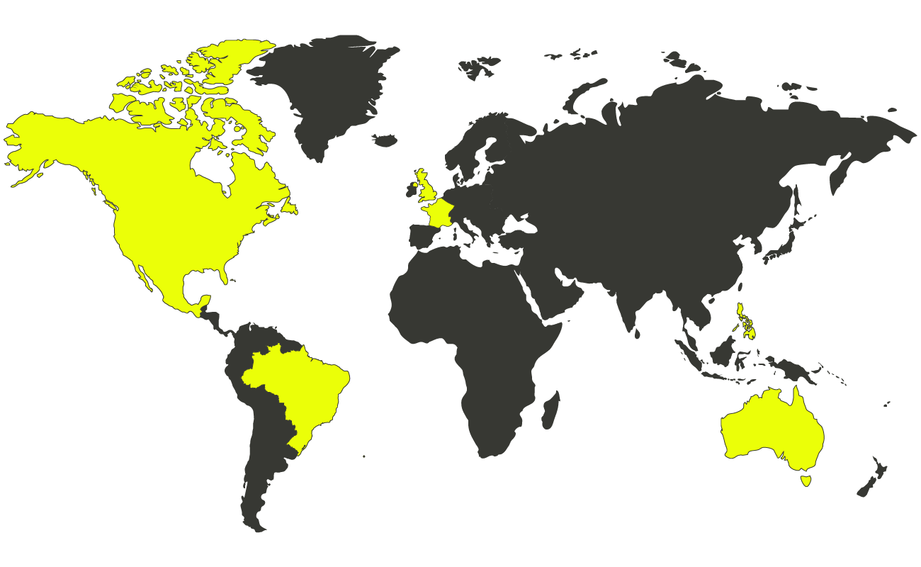 NBA advertising geotargeting map worldwide