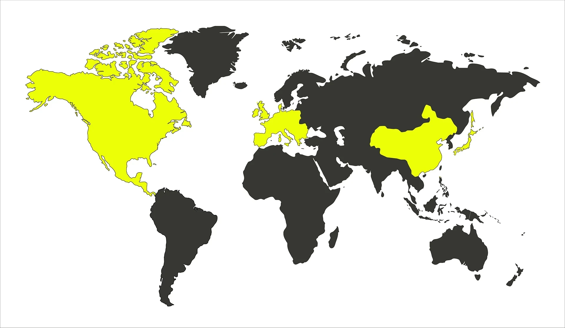 visual of a world map highlighting the geos of dating advertising