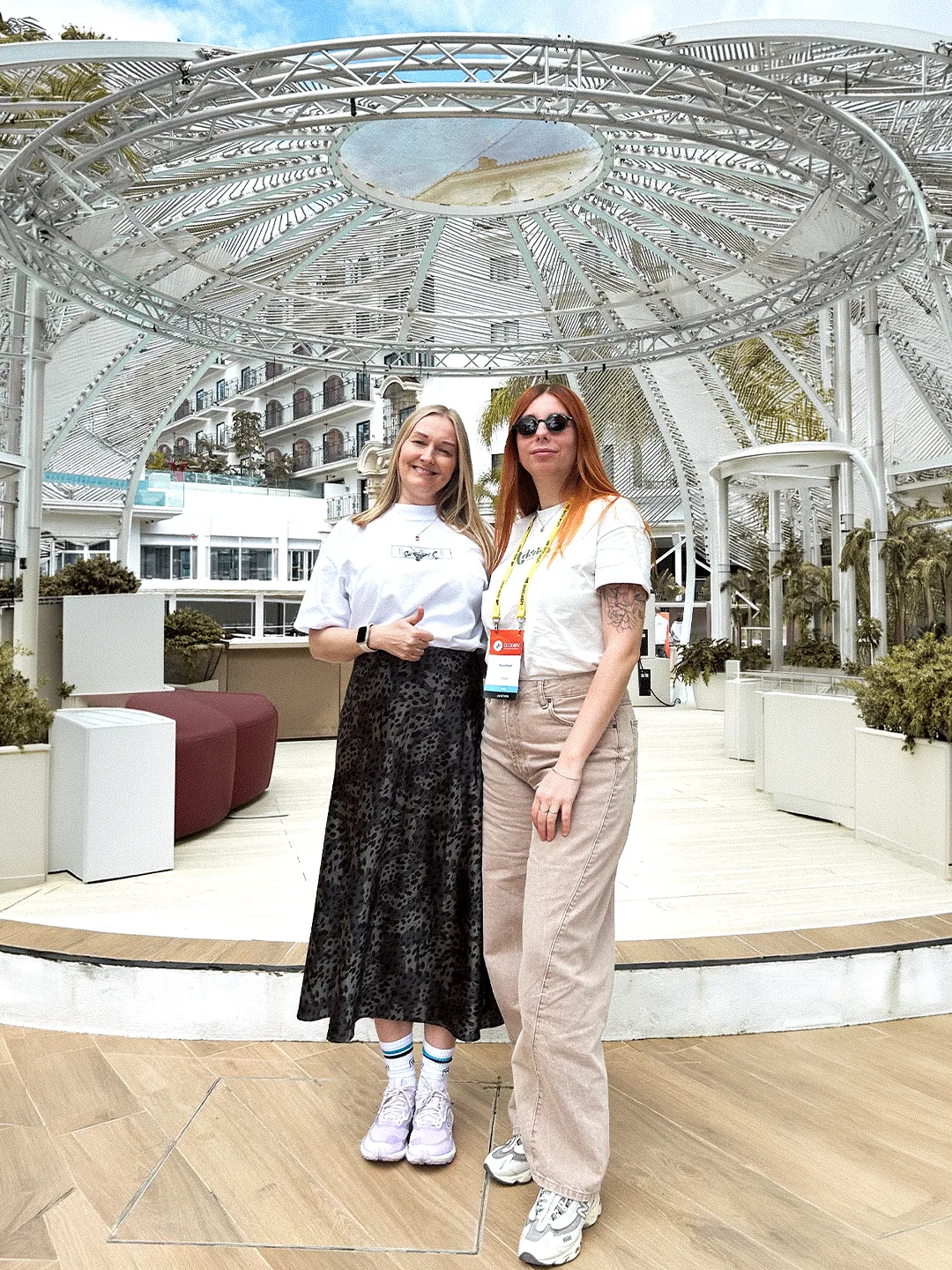 Rezzan and Katerina ready to attend TES Marbella 2026