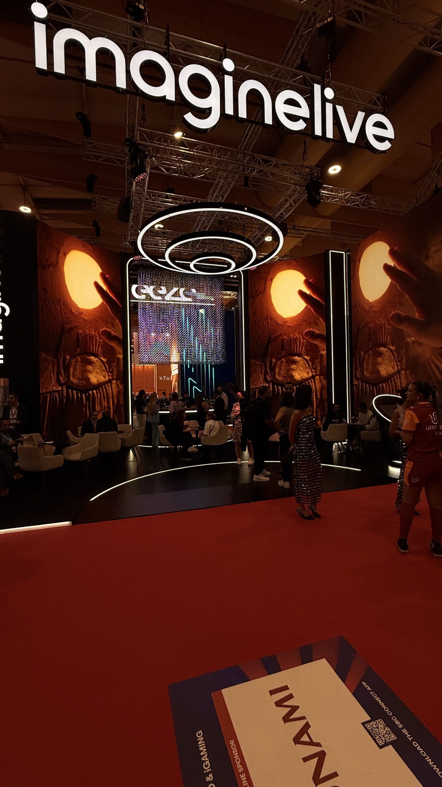 Booth example at SBC Summit Lisbon 2026